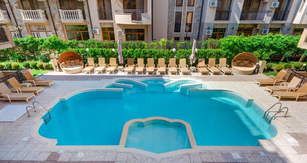 Dawn Park Deluxe Aparthotel Sunny Beach Exterior photo